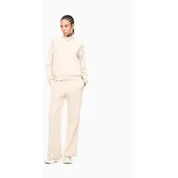 EA7 für Damen. 7W000979_AF12501 Beige Modal-Trainingsanzug (XS), Lässig, Sportlich, Recyceltes Polyester