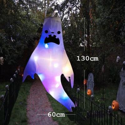 Uplift Treasures LED Hanging Ghost Halloween Decoration a 003