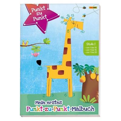 Mein erstes Punkt-zu-Punkt-Malbuch Stufe 1, Taschenbuch von , Panini, 978-3-8332-3763-8