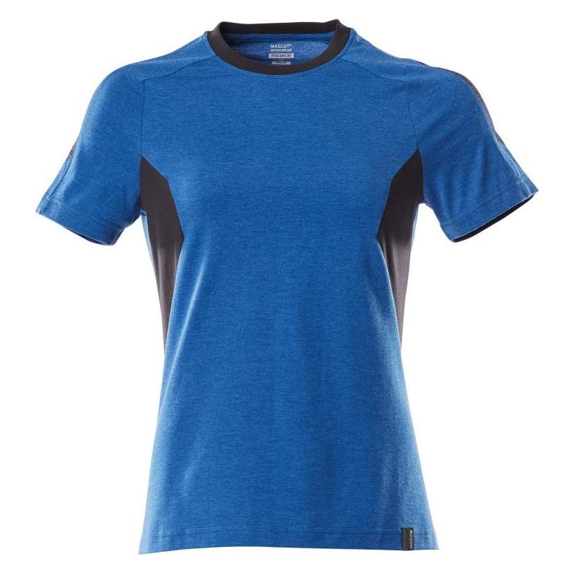 Mascot T-Shirt, Damen Damen T-shirt Grösse 2XLONE, azurblau/schwarzblau (XXL) (229309)
