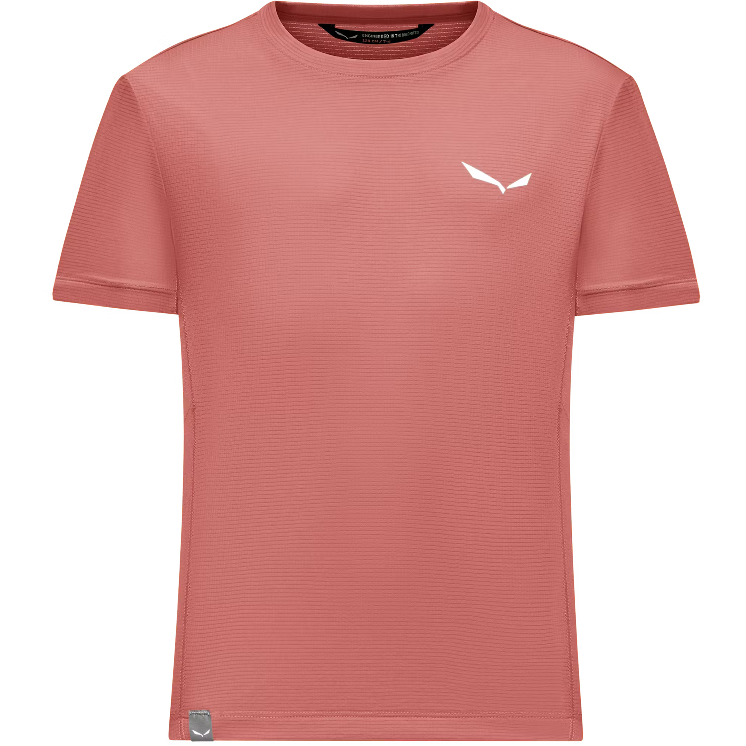 Salewa Puez Dry Kinder T-Shirts rosa Größe 164 Trekking Atmungsaktiv