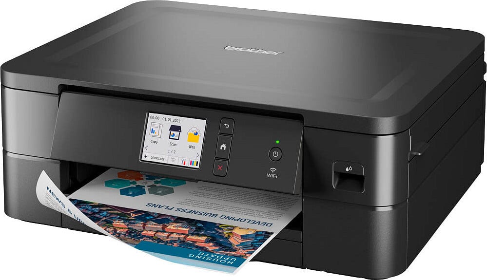 Brother DCP-J1140DW 3-in-1 inkjet multifunctionprinter zwart