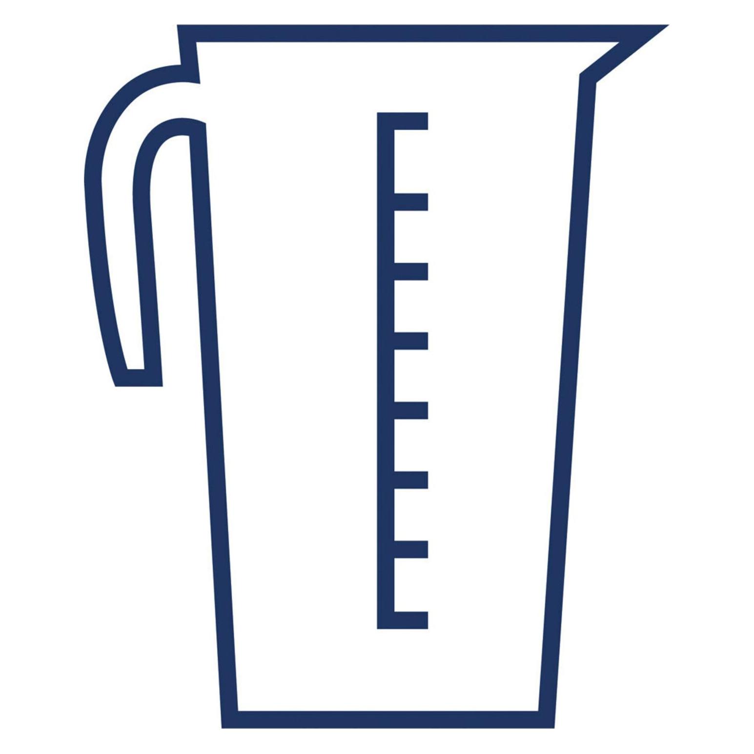Magni Hünersdorff Messbecher Plastik 0.25 Liter (250 ml) (207126)