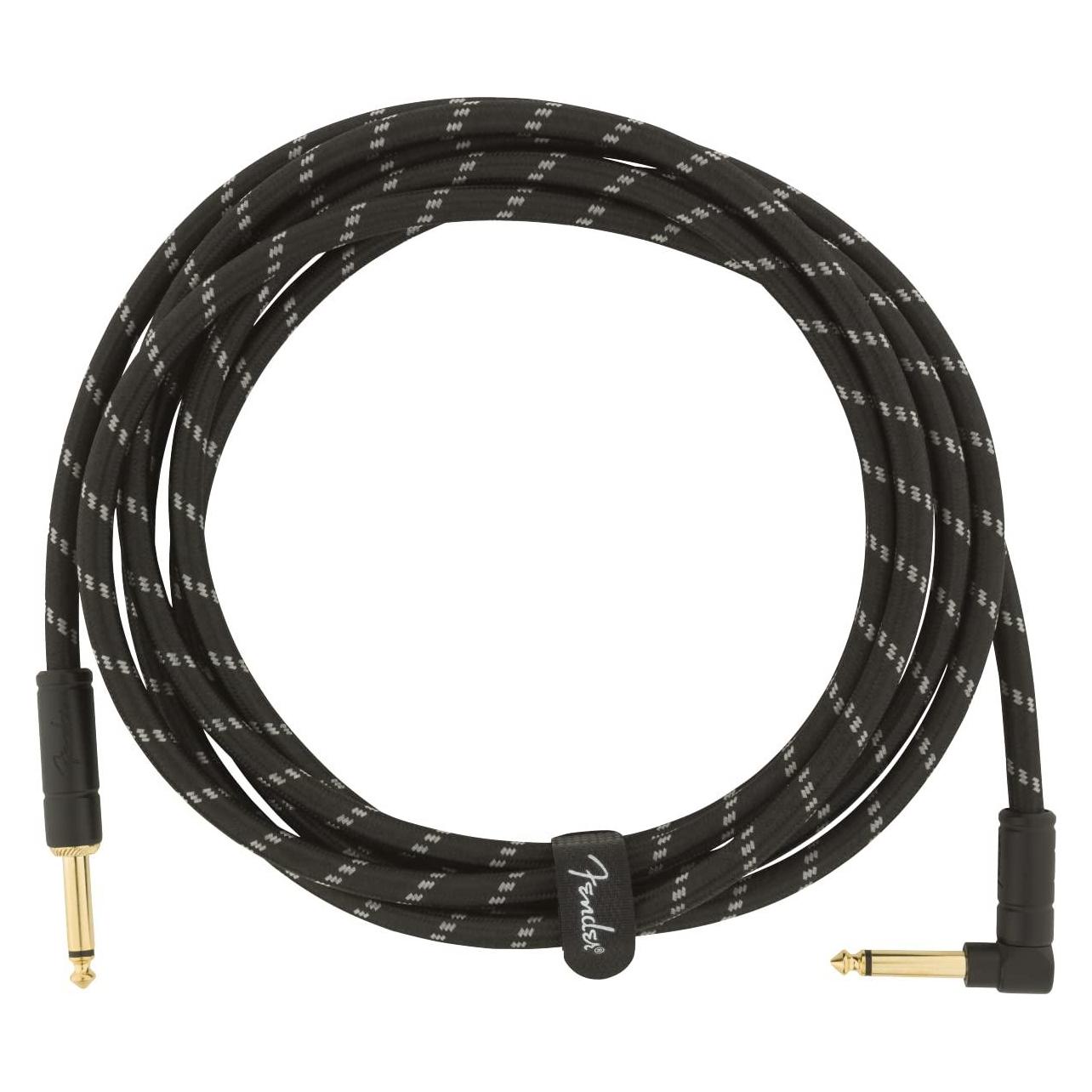 Fender Kabel Deluxe 3m bk tweed angled (3 m) (46534447)