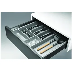Werkstarck Besteckeinsatz Basic, Besteckkasten, Weiss