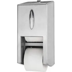 Tork OptiServe® Doppelrollenspender für Hülsenloses Toilettenpapier Edelstahl T7...