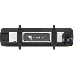 Navitel MR450 GPS (Akku, Beschleunigungssensor, Eingebautes Display, Eingebautes Mikrofon, GPS-Empfänger, Nachtsicht, WLAN, Full HD), Dashcam, Grau