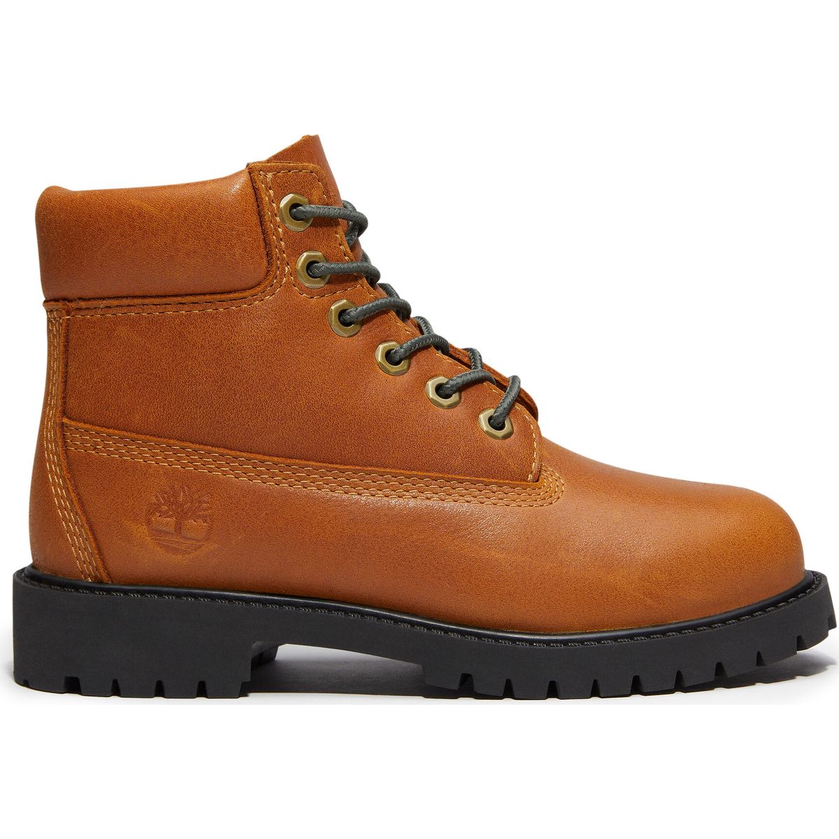 Timberland Kids 6 Inch Lace UP Waterproof Boot wht full grain 13 TB0A2CTGEN11-13