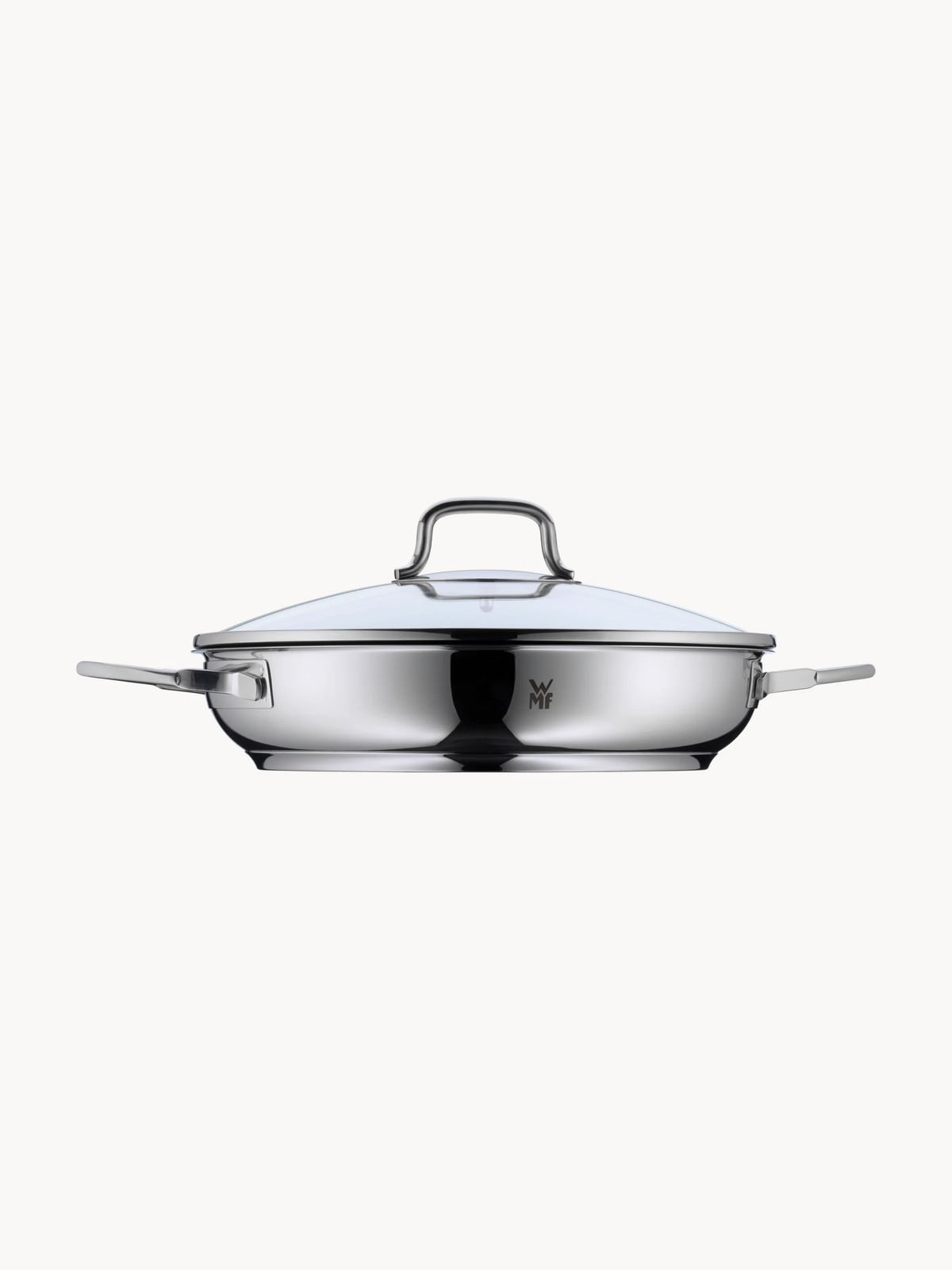 WMF Devil antiaanbak braadpan met glazen deksel
