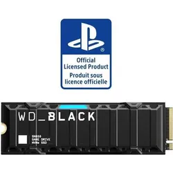 WD Black SN850P mit Heatsink für PS5 powered by SANDISK (2000 GB, M.2 2280), SSD