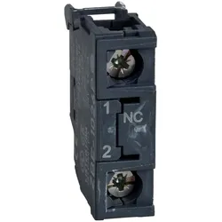 Schneider Electric ZBE1026 Hilfsschalter, Kontaktblock, Harmony XB4 und XB5, 22mm, 30mm, Schraubklemme, vergoldet, 1Ö  - 5 Stück
