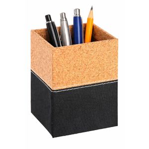 TipTop-Office Stiftehalter TTO 403381, Kork, 1 Fach, braun / schwarz