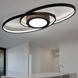 LED Design Decken Lampe anthrazit Switch Dimmer Wohn Zimmer Ring Design Leuchte Reality R62991142