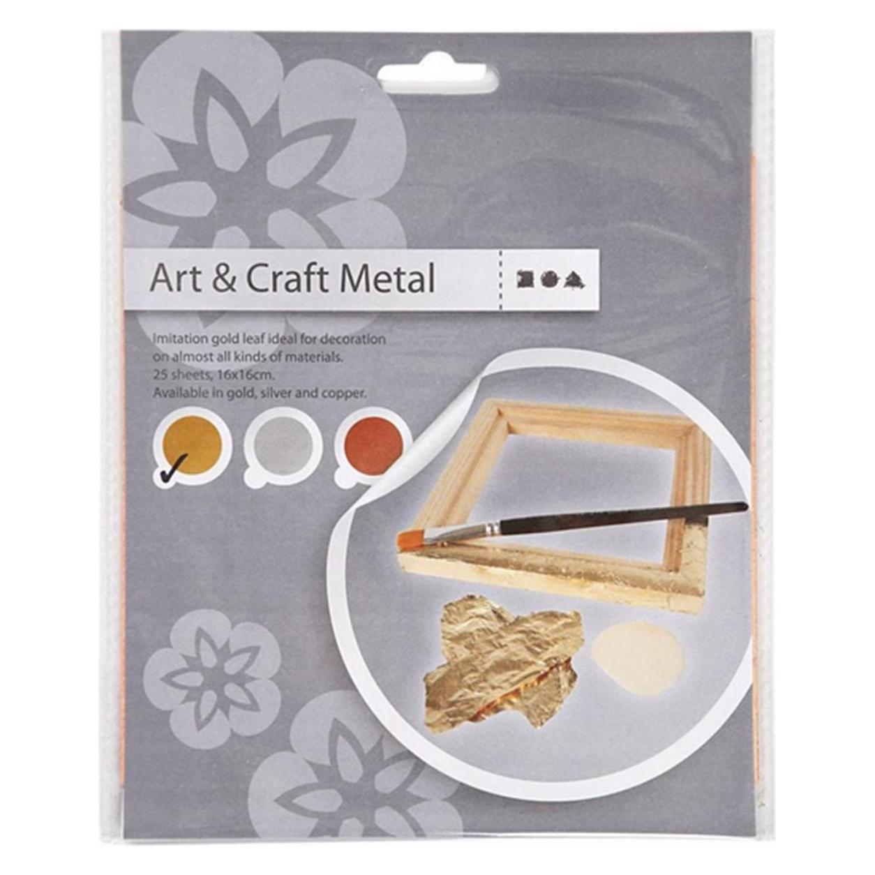 Creativ Company Blattmetall gold (1x) (20481)