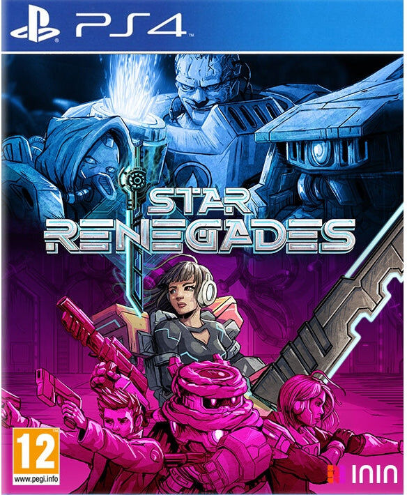 ININ Games Star Renegades for PlayStation 4 (Disc) - Tactical Role-Playing Game