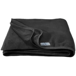 Cocoon Fleece Decke (Maße 200x160cm / Gewicht 0,89kg) - STK - black