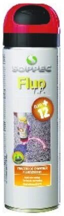 Soppec Spray de marquage FLUO TP 500 ml, visible 9-12 mois pour chantiers, orange ; TECHNIMA Central (141516)
