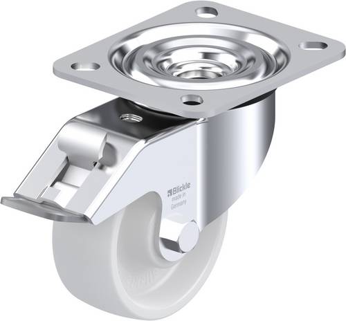 Blickle 614206 L-PO 80R-FI Lenkrolle mit Feststeller Rad-Durchmesser: 80mm Tragfähigkeit (max.): 220kg 1St.