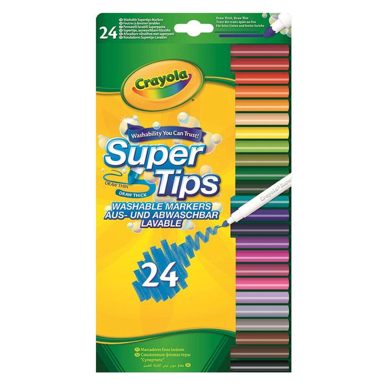 Crayola Super Tips (24x) (CR585057)