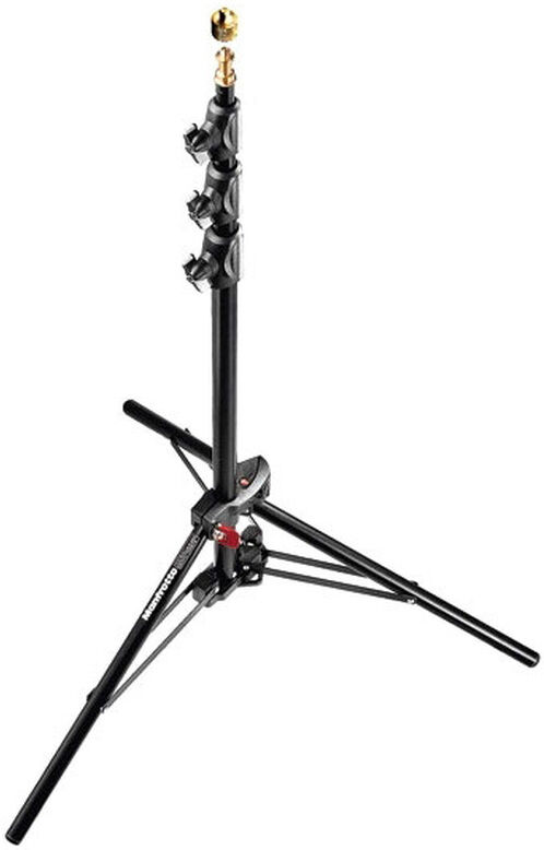 Manfrotto - Black Alu Air Cushioned Mini Compact Stand 1051bac