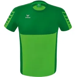 ERIMA Herren Six Wings T-Shirt, Größe 164 in Grün Grün