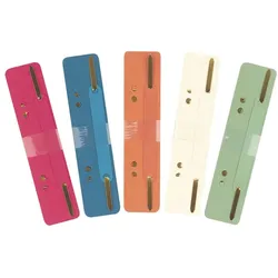 Herlitz 8767709, Bindeclip, Gemischte Farben, Karton, 150 Stück(e)