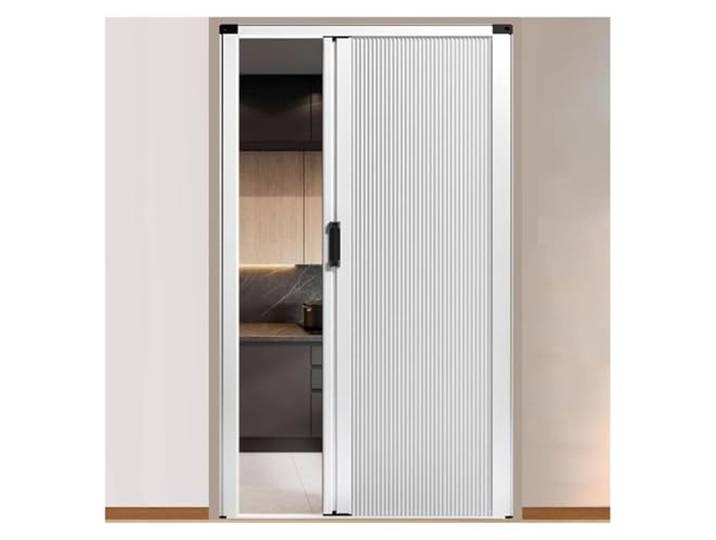 MZZKFC Push-Pull Waben-Falttür, Anpassbare Teleskop-Akkordeon-Tür Kein Stanzen Erforderlich & Wasserdicht, 20-80 IN Raumteiler-Tor Zum Schutz Der Privatsphäre(29x80in (73.5x203cm))