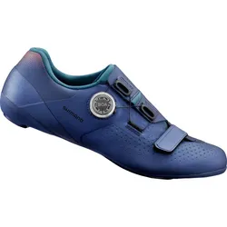 Shimano RC5 Damen Road Comp Rennradschuh SPD-SL, Boa und Klettverschluss, Größe 42