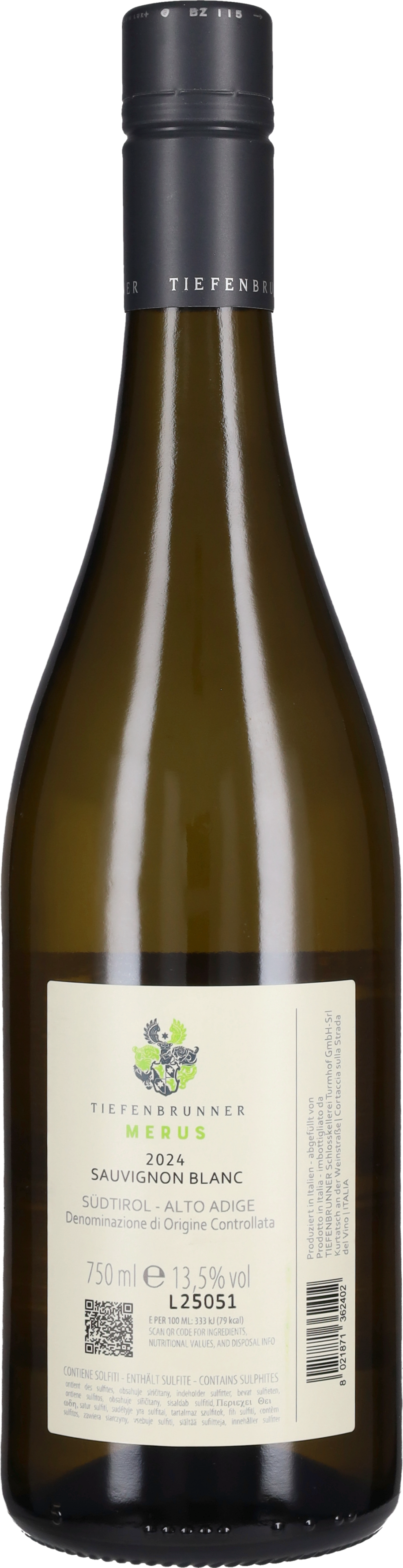 Tiefenbrunner Sauvignon 'Merus' 2024
