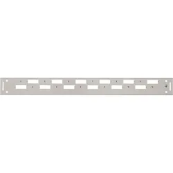 Telegärtner 19Z.Frontplatte 1HE TN-FP6SCD-Be-1HE