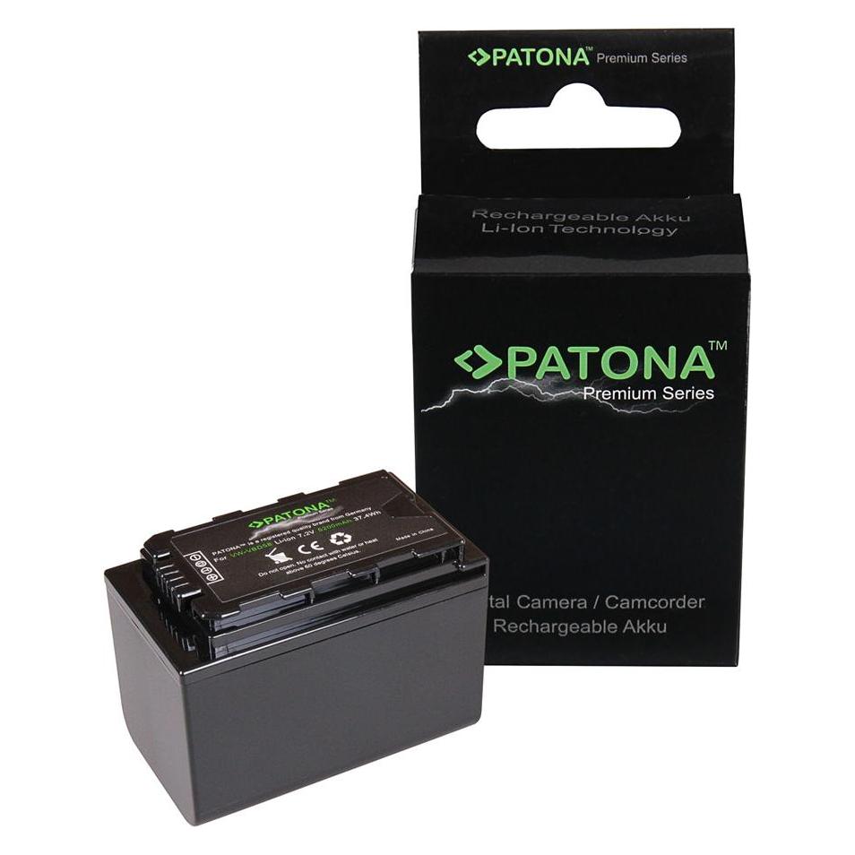 Patona Premium Akku f. Panasonic VW-VBD29 VW-VBD58 AG-VBR59 VBR89 VBR118 (Kamera Akku) (33229716)