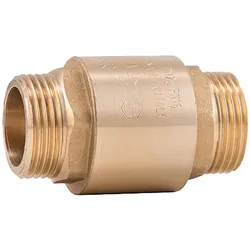 Barberi Universal -Rückschlagventil MM mit Verschluss aus Acetal-Copolymer und NBR-Dichtung G 1'' AG