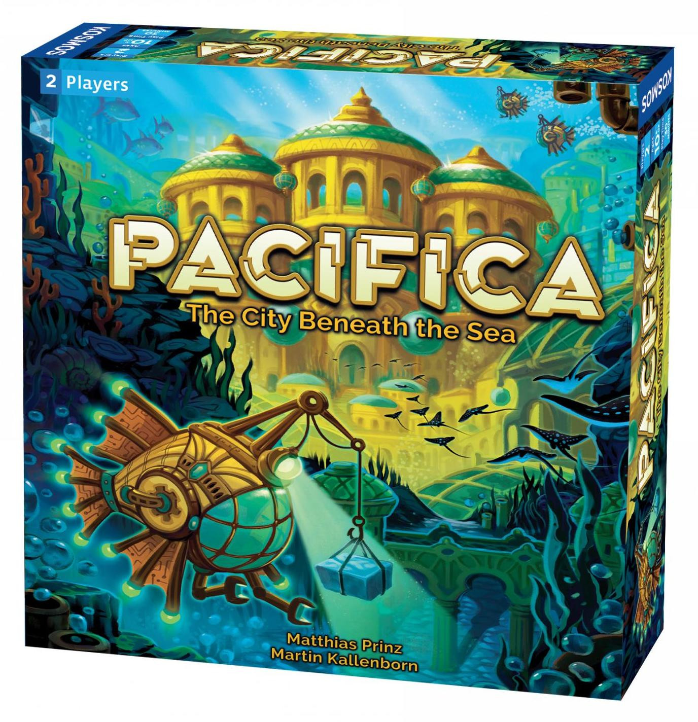 Kosmos Pacifica – Onderwater reconstructie bordspel voor 2 spelers