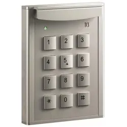 TCS, Zutrittskontrolle, Codeschloss AZF50000-0010 f.bis zu 10 Codes Codelock 12 silber (Elektronische Zahlenkombination)