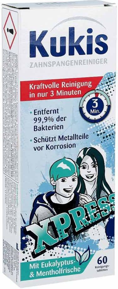 Kukident Kukis Zahnspangenreiniger