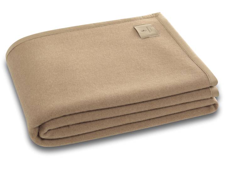 Wolldecke BIEDERLACK Cammello , braun, B:150cm L:200cm, Kamelhaar, Schurwolle, Wohndecken, Wolldecke, mit Schurwolle und Kamelhaar