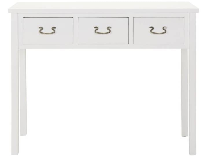 Consoles en pin/mdf, blanc