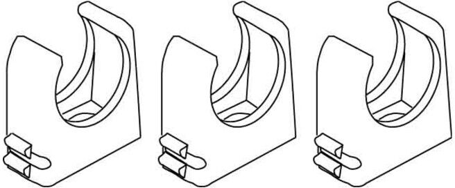 HKL RO-Clip-collier de serrage lgr M25 796.231 (796.231)