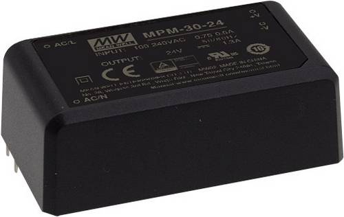 MEAN WELL MPM-30-48 AC/DC-Printnetzteil 48 V/DC 630mA