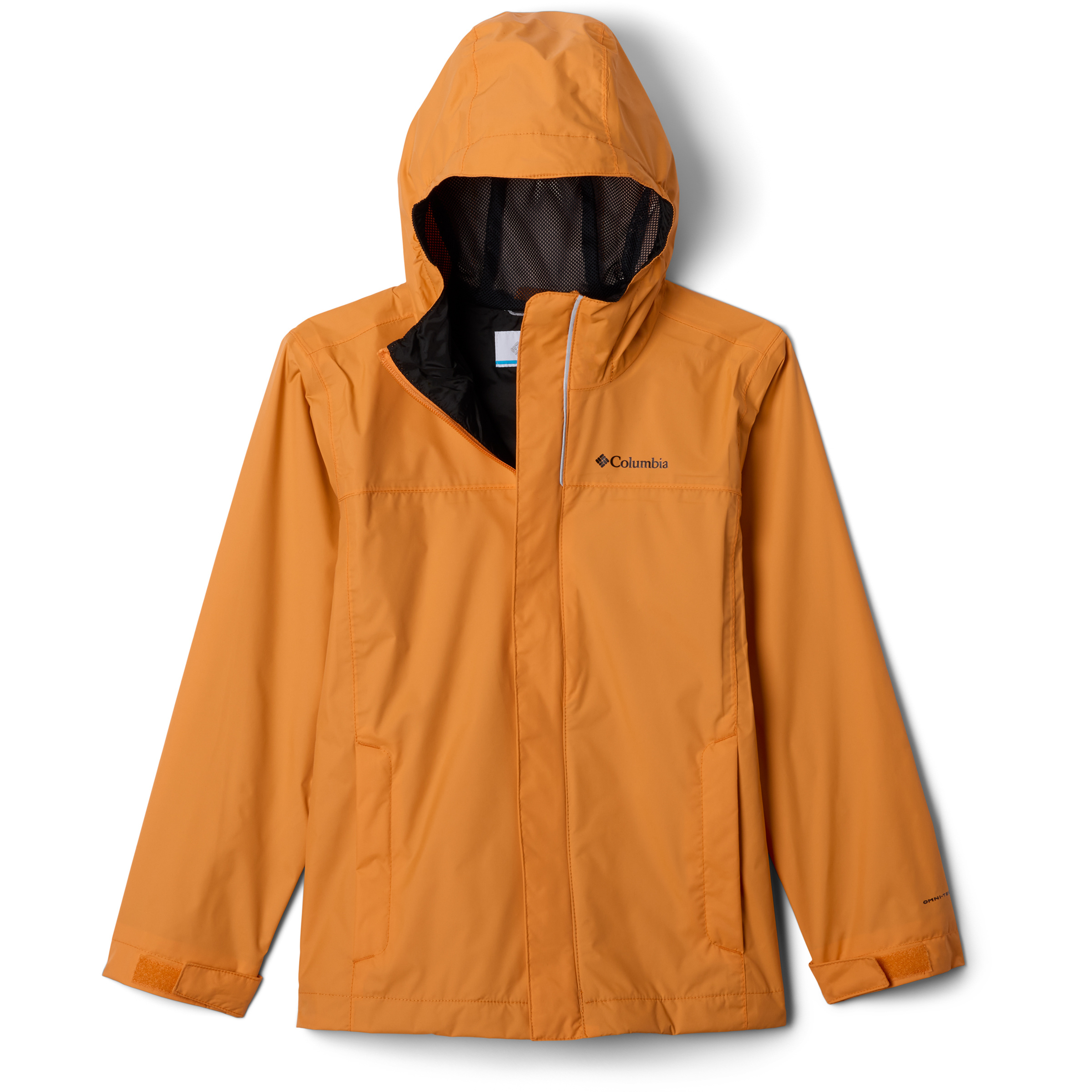 Columbia Watertight II Kinder Regenjacke orange Größe 168 Camping Wasserdicht