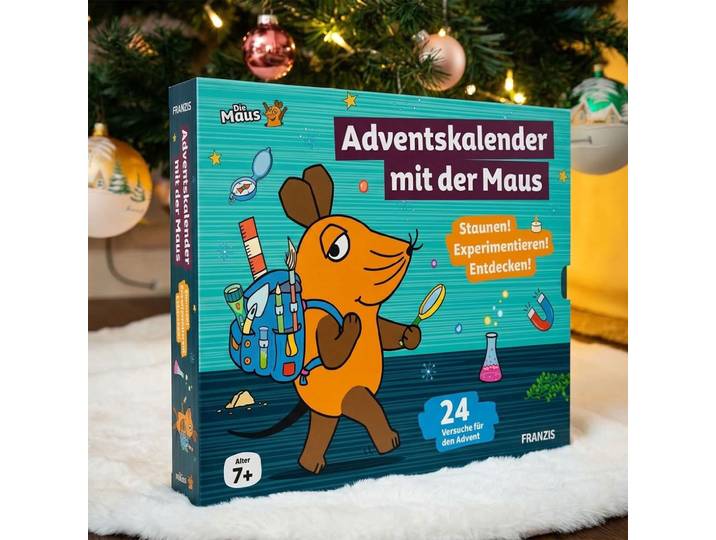 Adventskalender mit der Maus, Forschen und Experimentieren