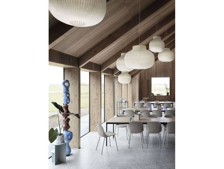 Strand Suspension Closed Ø45 White - Muuto - Salle à manger - Métal