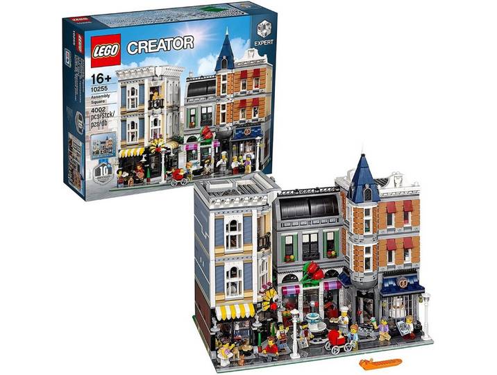 LEGO® Creator 10255 Stadtleben Spielbausteine, (4002 St)