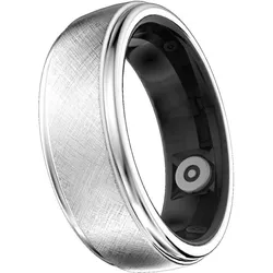 HiFuture Smart ring Future Ring2 13# 70mm titanium/silver (13, Silver), Smart Ring, Silber
