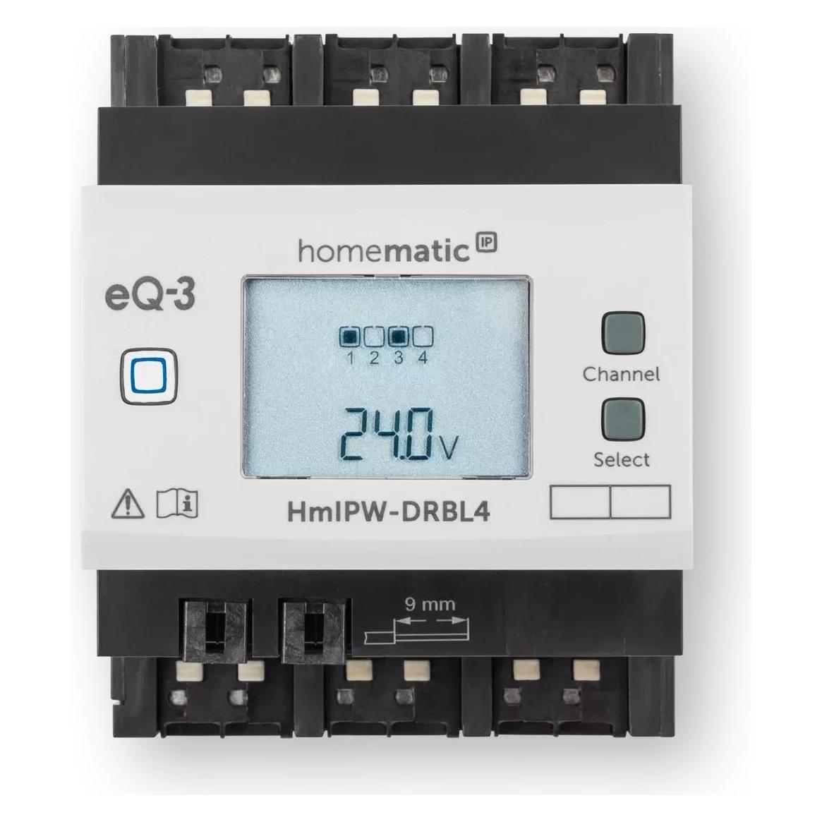 EQ-3 HomeMatic IP Wired Jalousieaktor HmIPW-DRBL4 (Rolladenaktor) (152431A0)