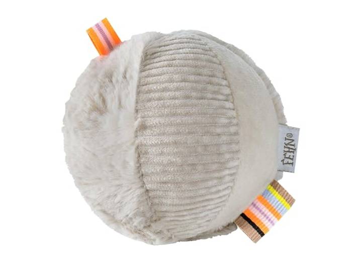 Fehn Rasselball Faultier – Ball zum Greifen, Spielen & Fühlen