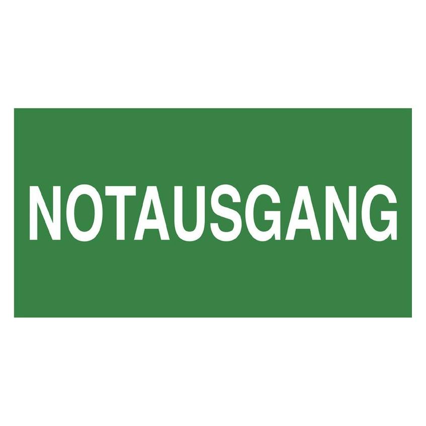 Exacompta Schild Notausgang (67070B)