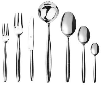 Mepra Acqua Flatware Set - 51 Pieces - Stainless Steel