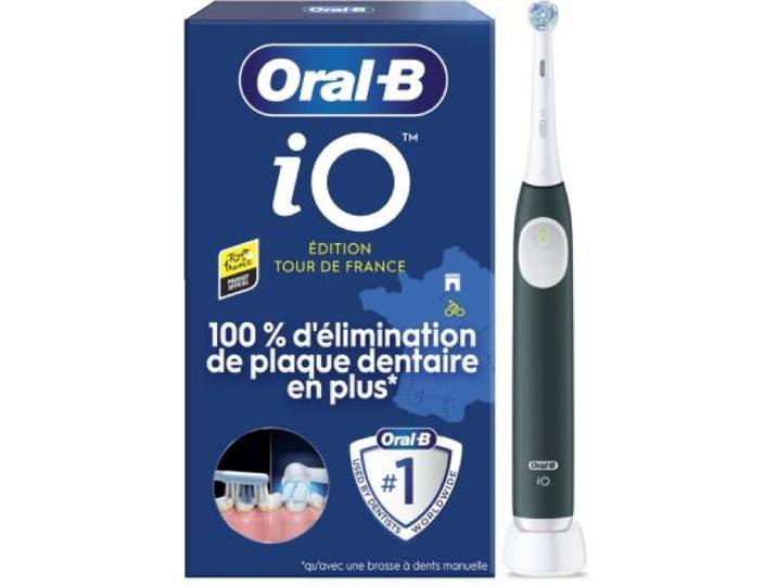 Oral-B - Brosse À Dents Électrique A Dents Io2 Edition Tour De France