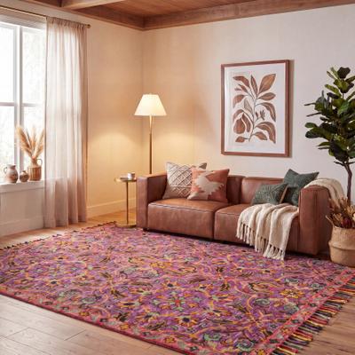 SAFAVIEH Handmade Blossom Penelope Modern Floral Wool Rug